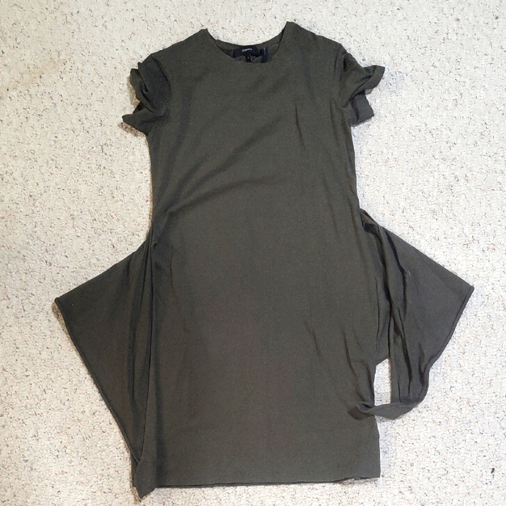 Theory Dark Olive Top